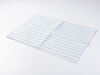 Sublimation Blanks Linen Table Mat(35.5*50cm, Beige and Light Blue Stripe)