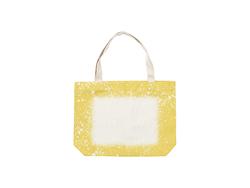 Tote Bag Linho Estrelado  (Amarelo,  48*35cm)