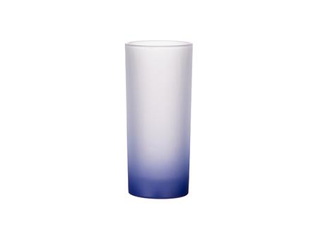 Vaso Cristal 10oz (Color Degradado Azul Oscuro)