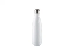 Botella Acero Inoxidable en Forma de Botella de Coca-Cola 17oz (Blanca)
