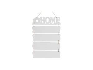 Sublimation Blanks 5 Pieces Hardboard HOME Hanging Wall Signs (Rectangle)