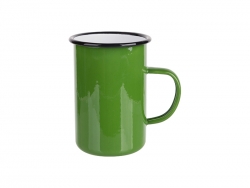 Taza Esmaltada 15oz/450ml (Verde) Cantidad Mínima:2000uds