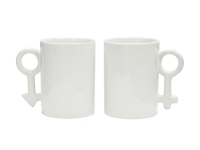 Sublimation 10oz Couple Mugs