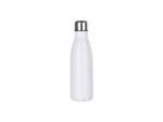 22OZ/650ml Aluminium Cola Shaped Sublimation Sports Water Bottle (White)