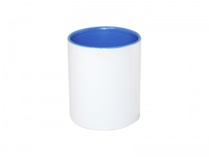 Sublimation Blanks 11oz Pencil Holder (Light Blue)