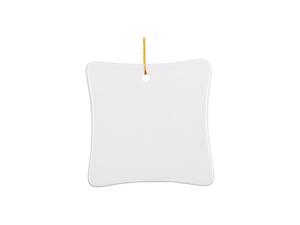 Sublimation 3&quot; Square Ceramic Ornament