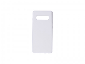 Sublimation Samsung S10 Plus Cover (Rubber, White)