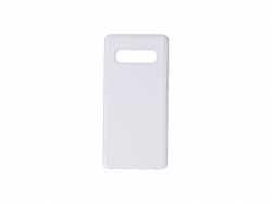 Sublimation Samsung S10 Plus Cover (Rubber, White)