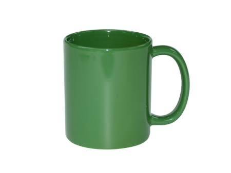 Sublimation 11oz Full Color Mug(Glossy, Green)