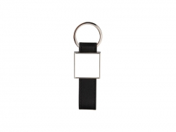 Sublimation Strip PU Key Chain(Square)