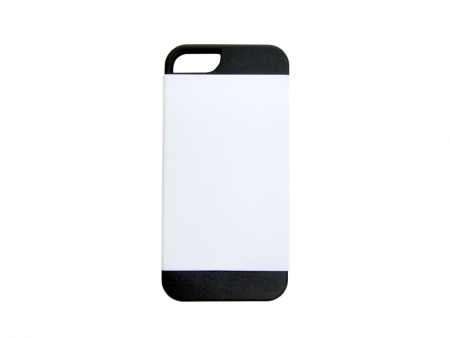 2 en 1 Carcasa 3D iPhone 5/5S/SE (Negro,Mate)