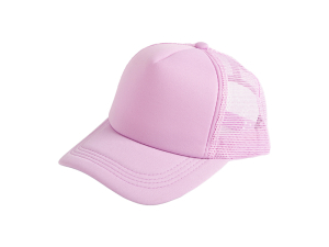 Sublimation Full Pink Mesh Adult Cap