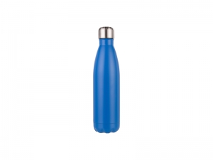 Sublimation 17oz/500ml Stainless Steel Cola Bottle (Matt Dark Blue)