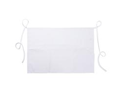 Avental Adulto Branco com Bolso em Forma de T (41*60cm)