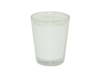 Sublimation 1.5oz Shot Glass Mug with White Patch