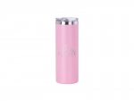 20oz/600ml Powder Coated Stainless Steel Mug(Pink)