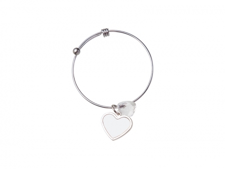 Pulsera Ajustable con Insert (Corazón)