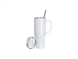 Sublimation Mug Blank Double Wall Water Cup Stainless Steel Vacuum Cup  Travel Coffee Mug With Lid And Straw Kitchen Accessories