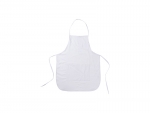 Sublimation Blanks White Adult Apron w/ White Pocket (75*60cm)