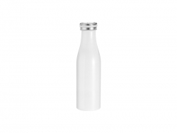 Sublimation 17oz/500ml Stainless Steel Milk Bottle (White)