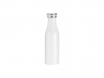 Sublimation 17oz/500ml Stainless Steel Milk Bottle (White)