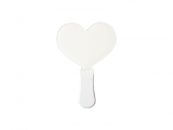 Sublimation Blanks Colorful LED Acrylic Light Up Stick(Heart shape,7 colors)