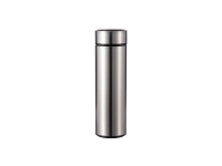 16oz/450ml Sublimation Smart Stainless Steel Flask (Silver)