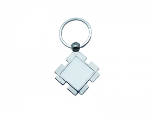 Sublimation Diamond Shaped Key Ring