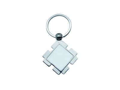 Sublimation Diamond Shaped Key Ring