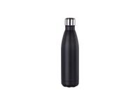 17oz/500ml Powder Coated Stainless Steel Cola Bottle (Black)