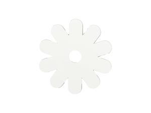 Sublimation Blanks Hardboard Name Tag (8.1*8.1*0.3cm,Chrysanthemum Shape)