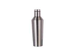 Garrafa Vinho Inox 17oz/500ml (Prateado)