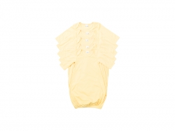 Pijama Bebê Manga Comprida Tamanho XL (Amarelo,12-18M)