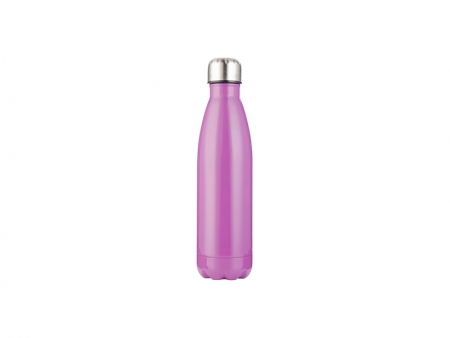 Sublimation 17oz/500ml Stainless Steel Cola Bottle (Purple)