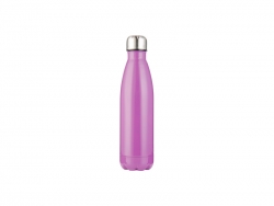 Sublimation 17oz/500ml Stainless Steel Cola Bottle (Purple)