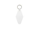 Sublimation Blanks FRP Motel Key Ring (Diamond,  4.5*9cm /1.77&quot;x3.54&quot;)