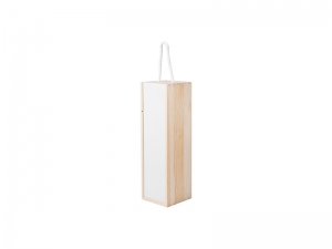 Sublimation Natural Wooden Wine Case