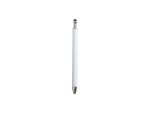 Sublimation Ballpoint Pen with Stylus Tip(Whitel)