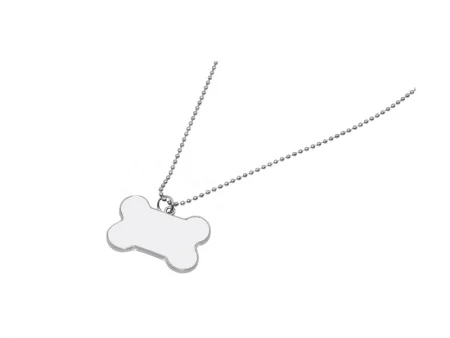 Bone shaped dog tag best sale