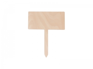 Sublimation Plywood Garden Stake (Square, 20*25cm)