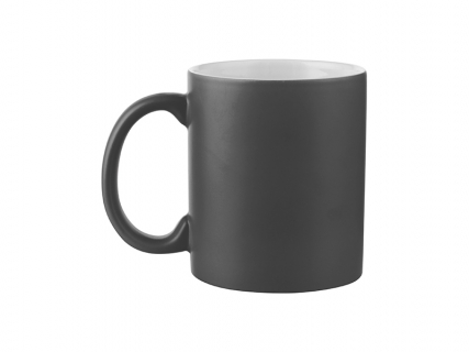 Sublimation 11oz Full Color Mug (Frosted, Black)