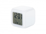 Sublimation Glowing Led 7 Color Change Digital Alarm Clock