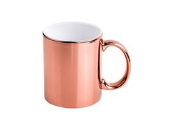 Taza Cerámica 11oz Rosa Dorado