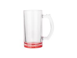 Jarra Cerveja Vidro Transparente 16oz (Red)