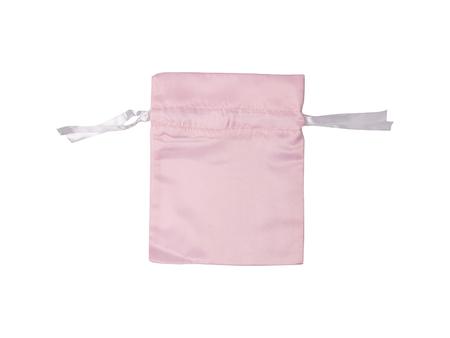 Bolsa Cordón Satén Rosa (15*19cm)