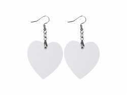 Sublimation Hardboard Earring (Heart)