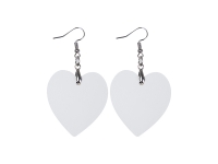 Sublimation Hardboard Earring (Heart)