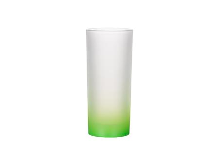 Vaso Cristal 10oz (Color Degradado Verde)