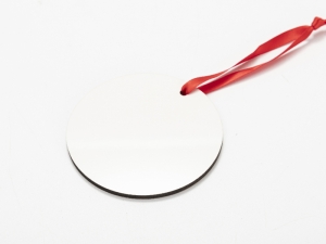 Sublimation 3&quot; HardBoard Ornament Circle