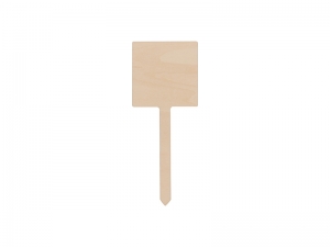 Sublimation Plywood Garden Stake (Square, 20*40cm)